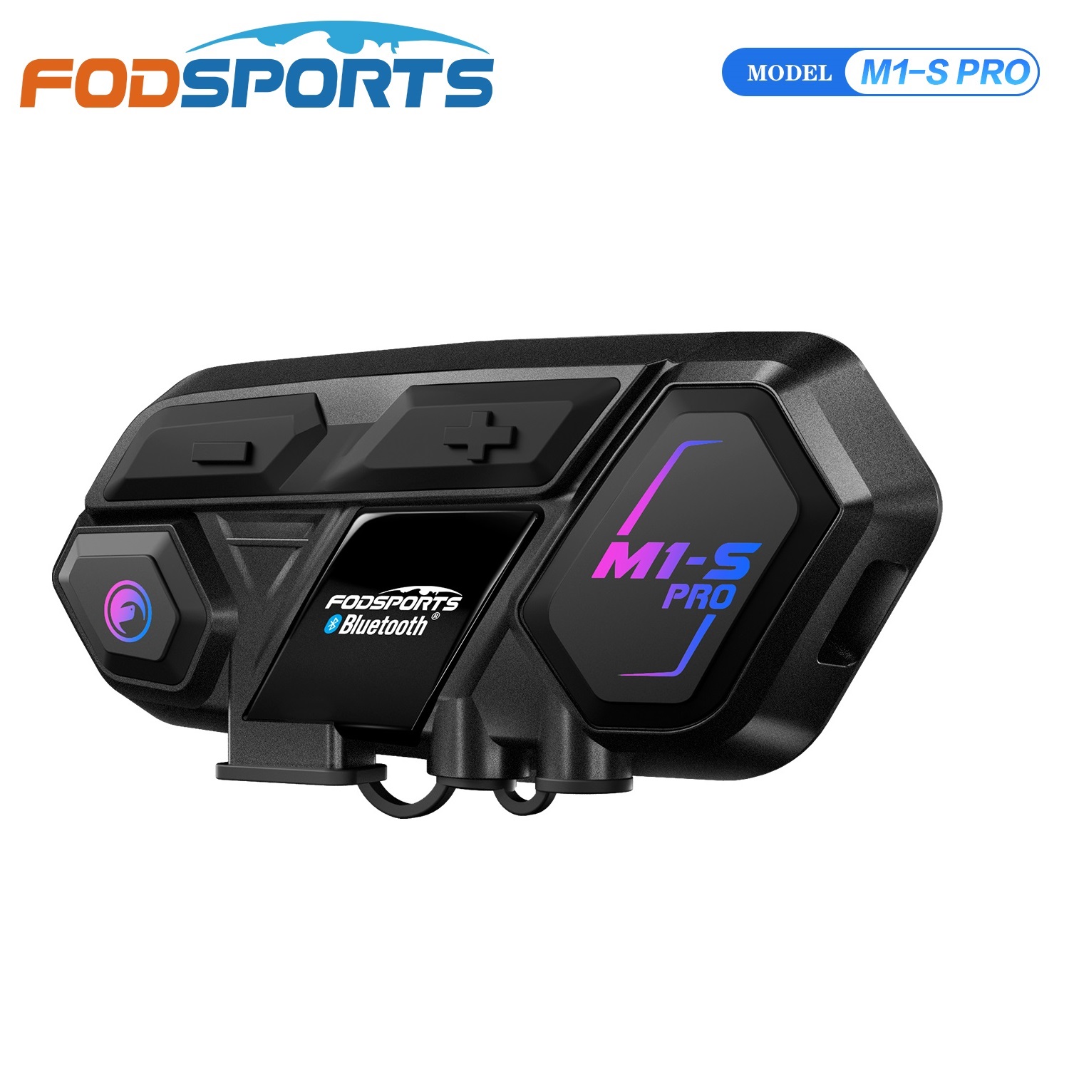 Full Face Motorcycle Helmet With Bluetooth - Fodsports M1-S Pro Мотоциклетная гарнитура беспроводная