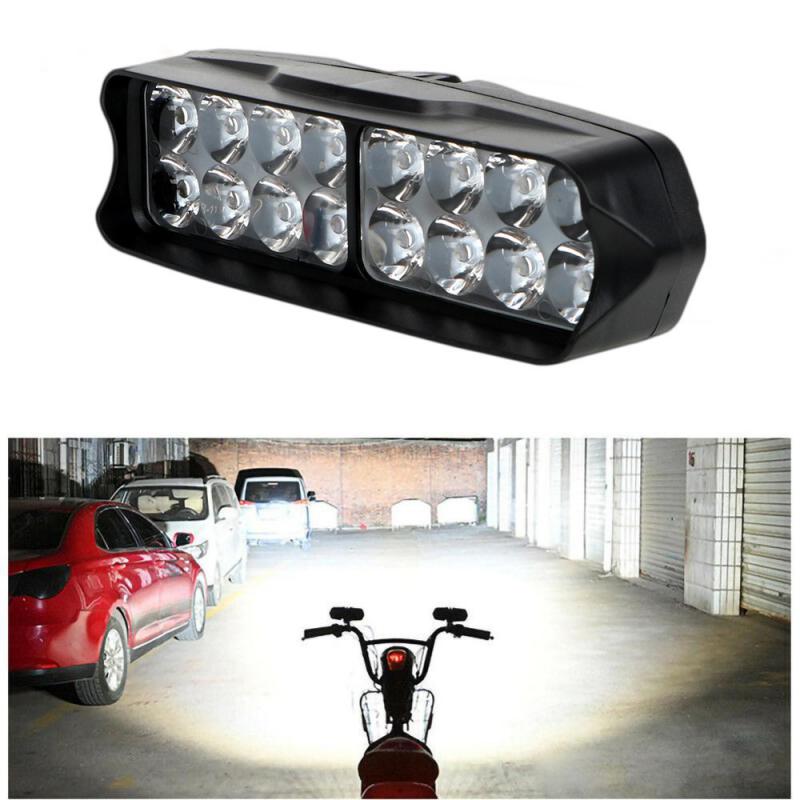 Universal Motorcycle Led Headlight Projector - Фара для мотоцикла, 12 В, задняя