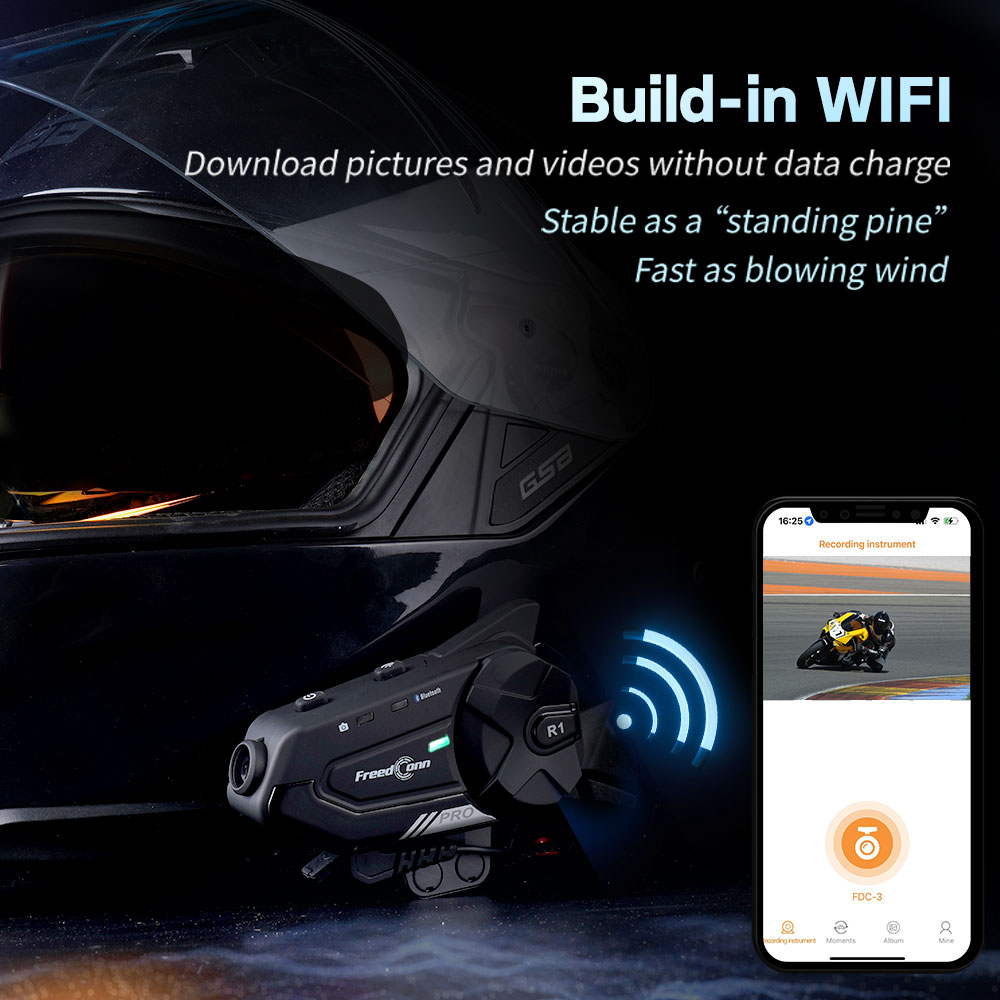 Freedconn мотоциклетный домофо – обзор и цена Universal Motorcycle Helmet Intercom Headset