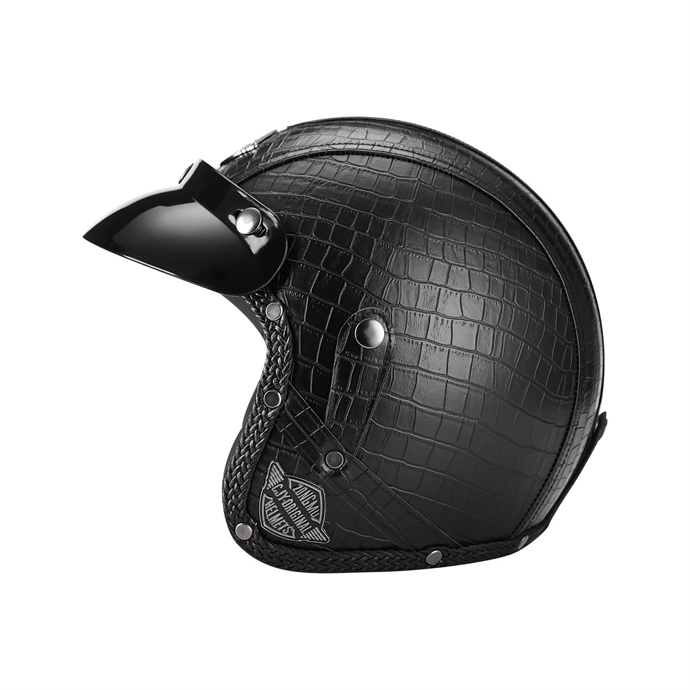 DOT 3/4 мотоциклетные ретро мо – обзор и цена Vintage Open Face Retro Helmet