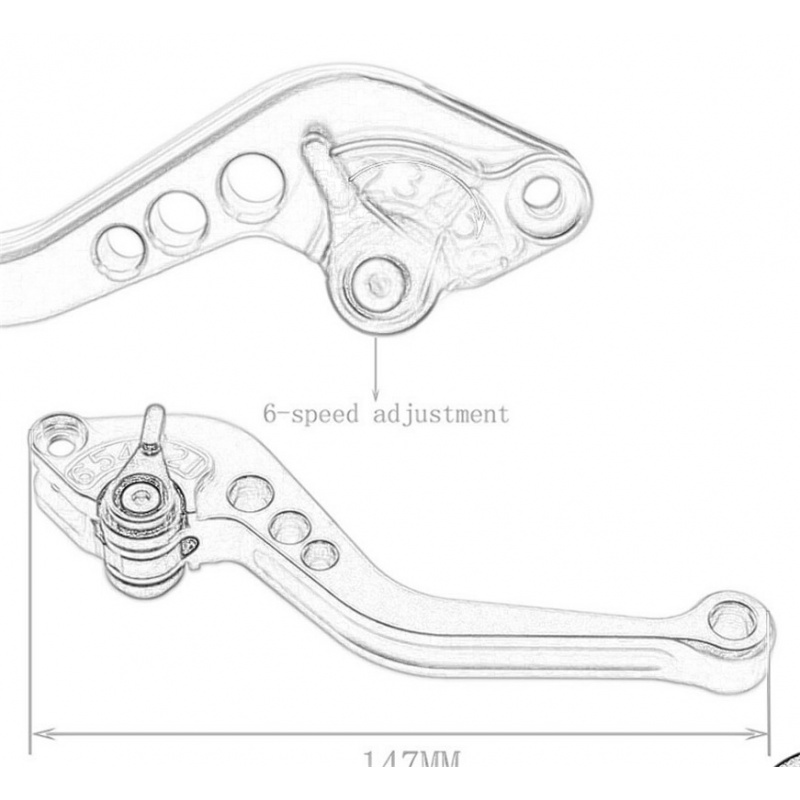 Для Honda REBEL/CM/CMX 300/500 – обзор и цена Cnc Aluminum Adjustable Brake Clutch Levers