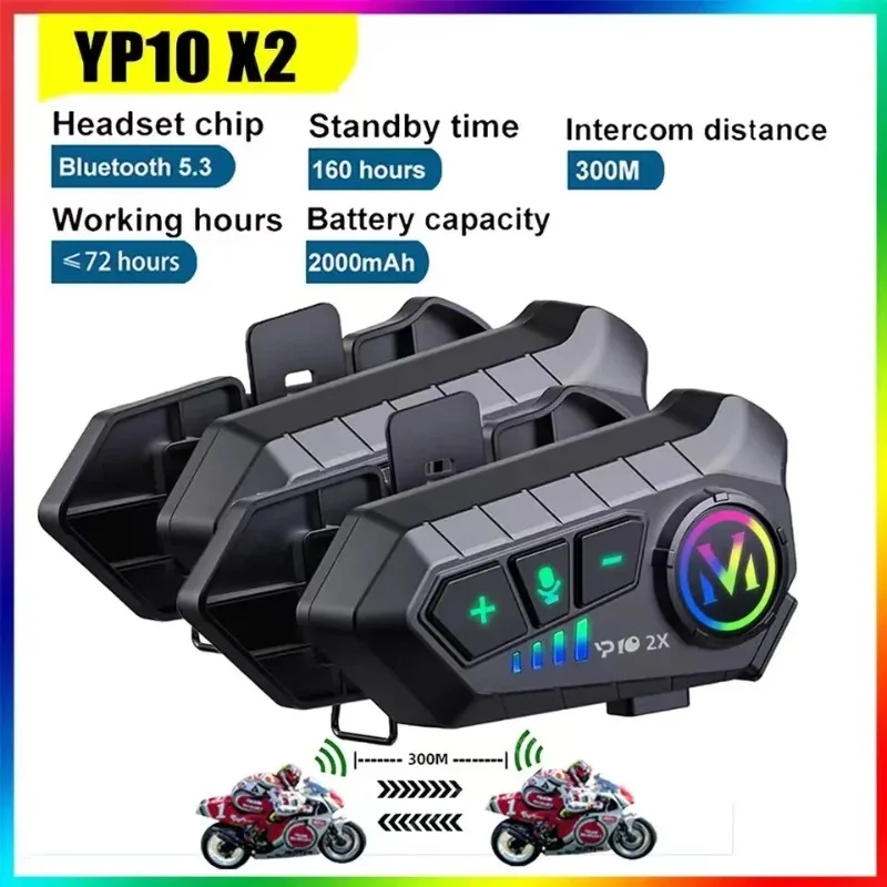 Bluetooth-Интерком Y10 для мот – обзор и цена Universal Motorcycle Helmet Intercom Headset