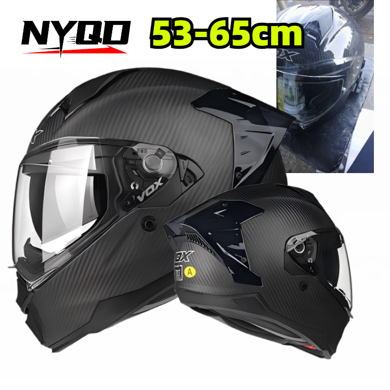 Мотошлем F605 из карбонового в – обзор и цена Dual Visor Motorcycle Racing Helmet