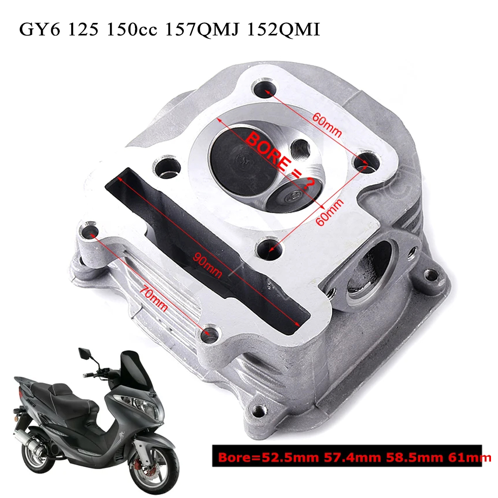 Головка цилиндра GY6, запчасти – обзор и цена Scooter Parts