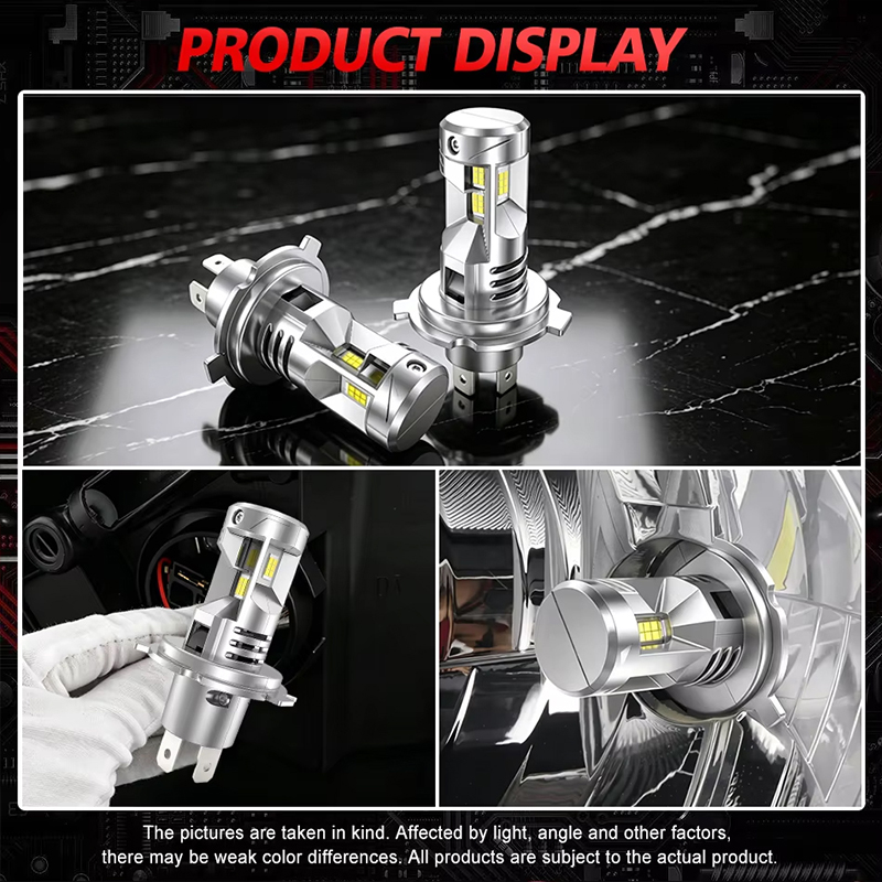 Светодиодные фары H4 Canbus 12 – обзор и цена Universal Motorcycle Led Headlight Projector